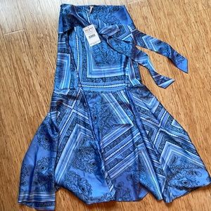 Free people silk skirt - NEW!